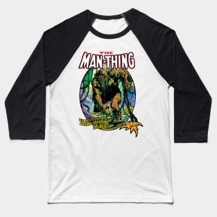 VINTAGE HORROR MAN-THING 1974 Baseball T-Shirt